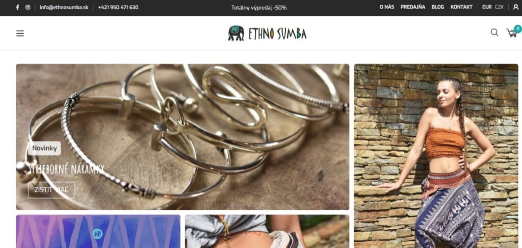 Nejoriginálnější Etno Shop na Slovensku.
