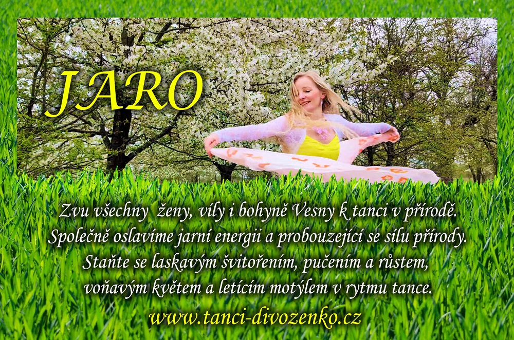 lekce: Tanec v přírodě na téma JARO